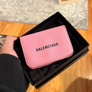 Balenciaga Pink Wallet
